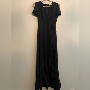 Altar’d State navy maxi dress